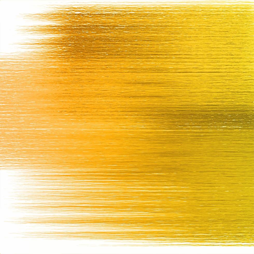abstracte gouden verf penseel textuur achtergrond vector