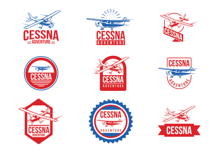 Cessna vector labels