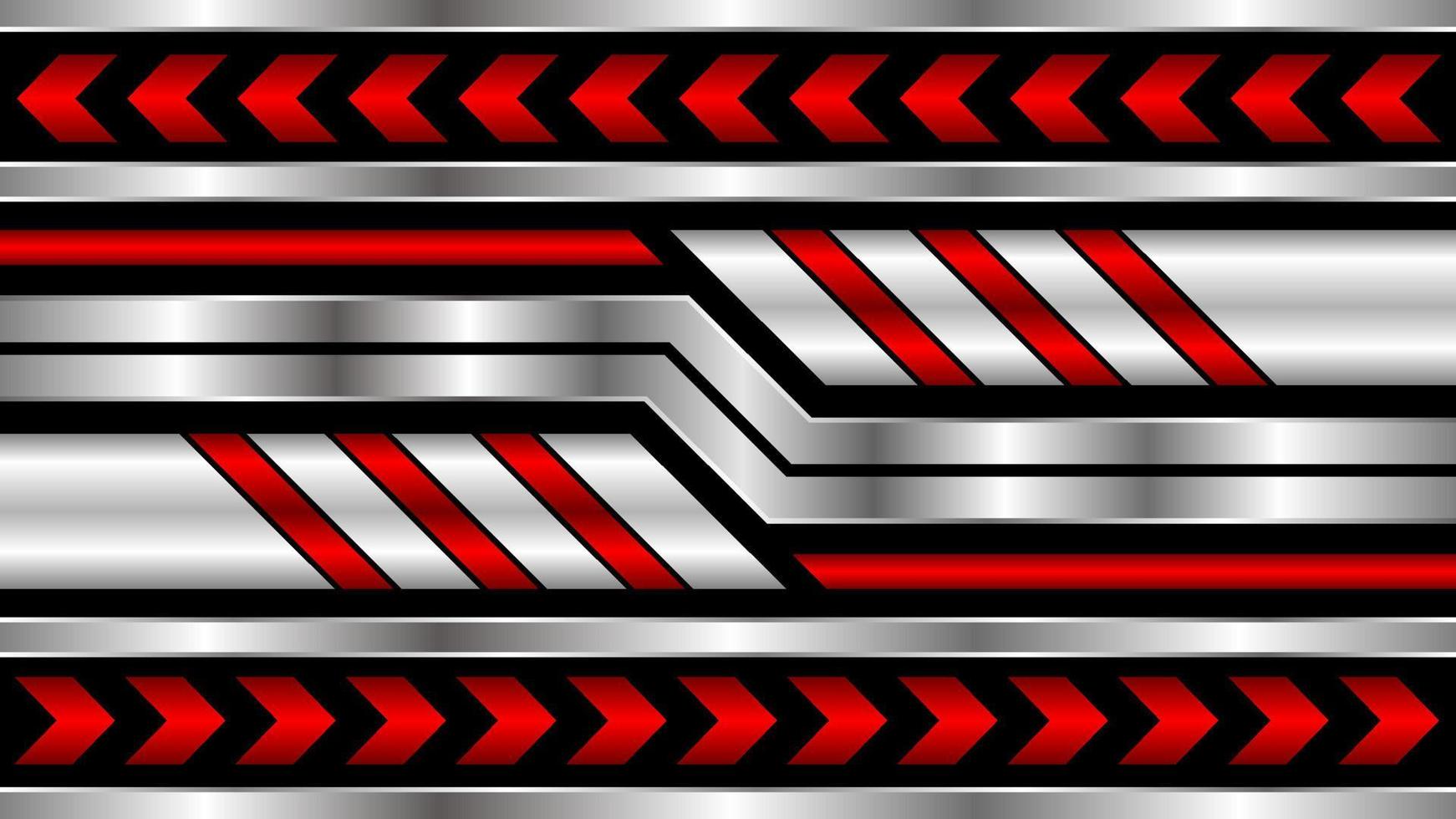 futuristische technologie metalen rood kleur abstract achtergrond vector