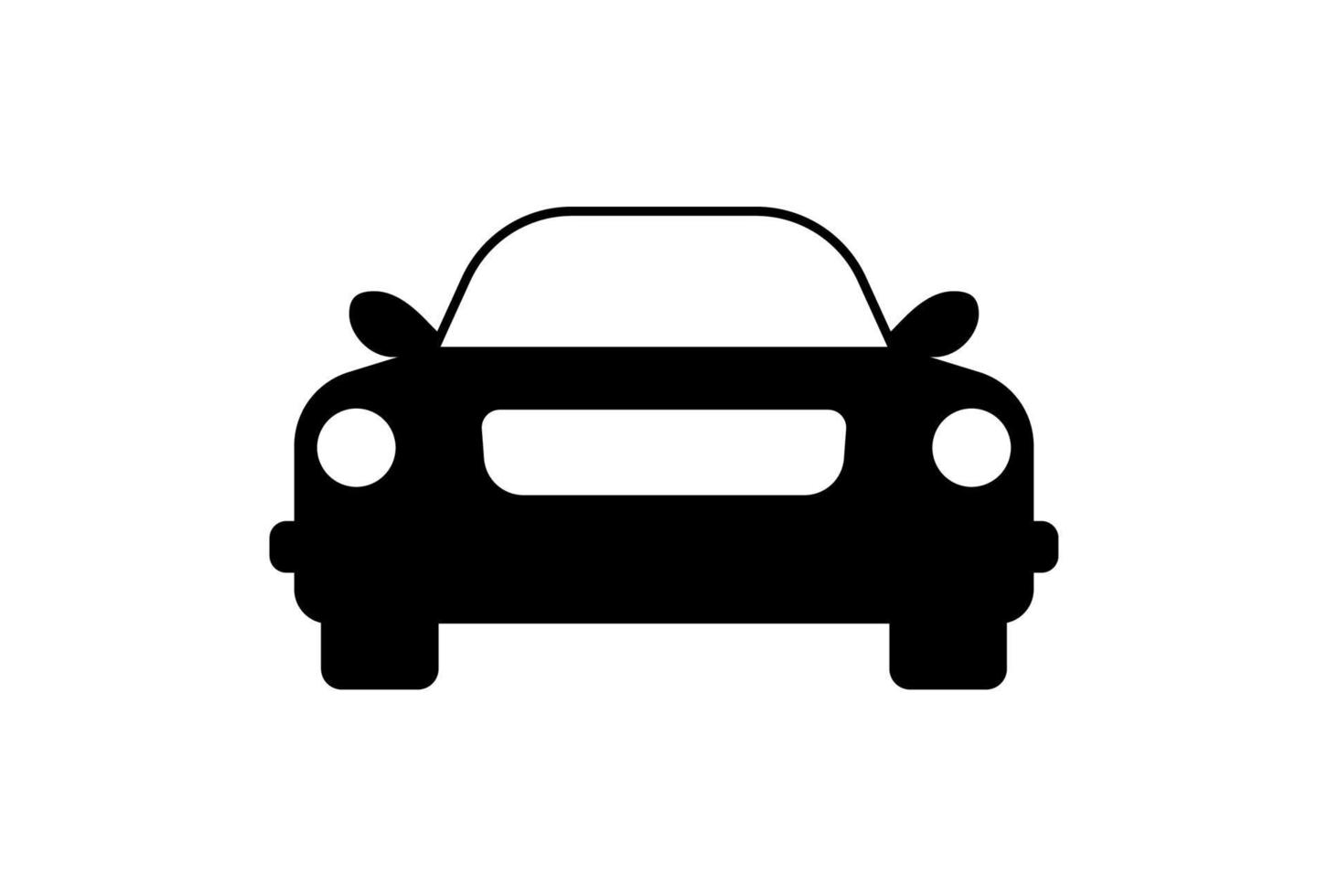 auto icoon vector. vervoer en reizen logo. vector