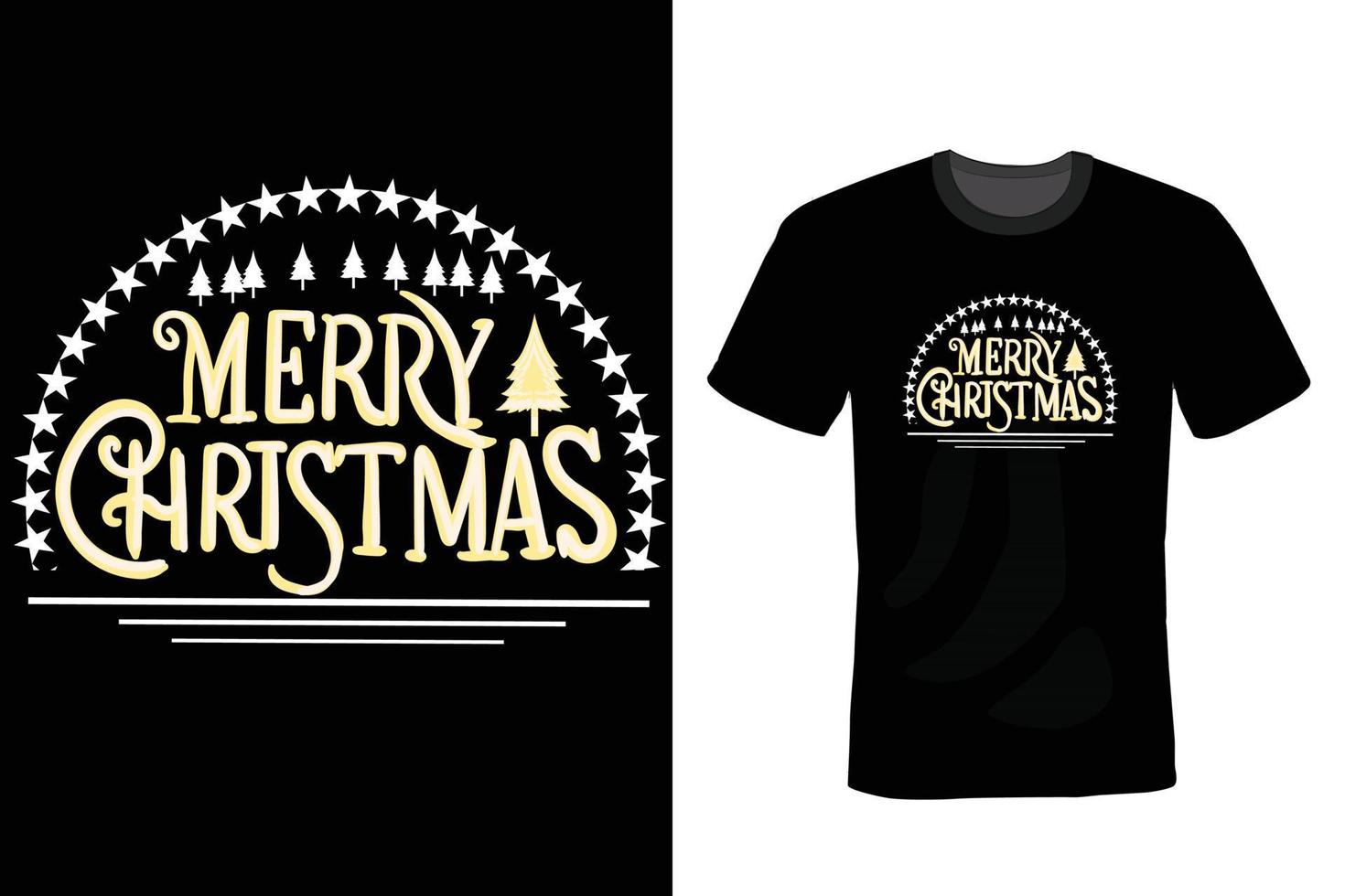 Kerstmis dag t-shirt ontwerp sjabloon vector