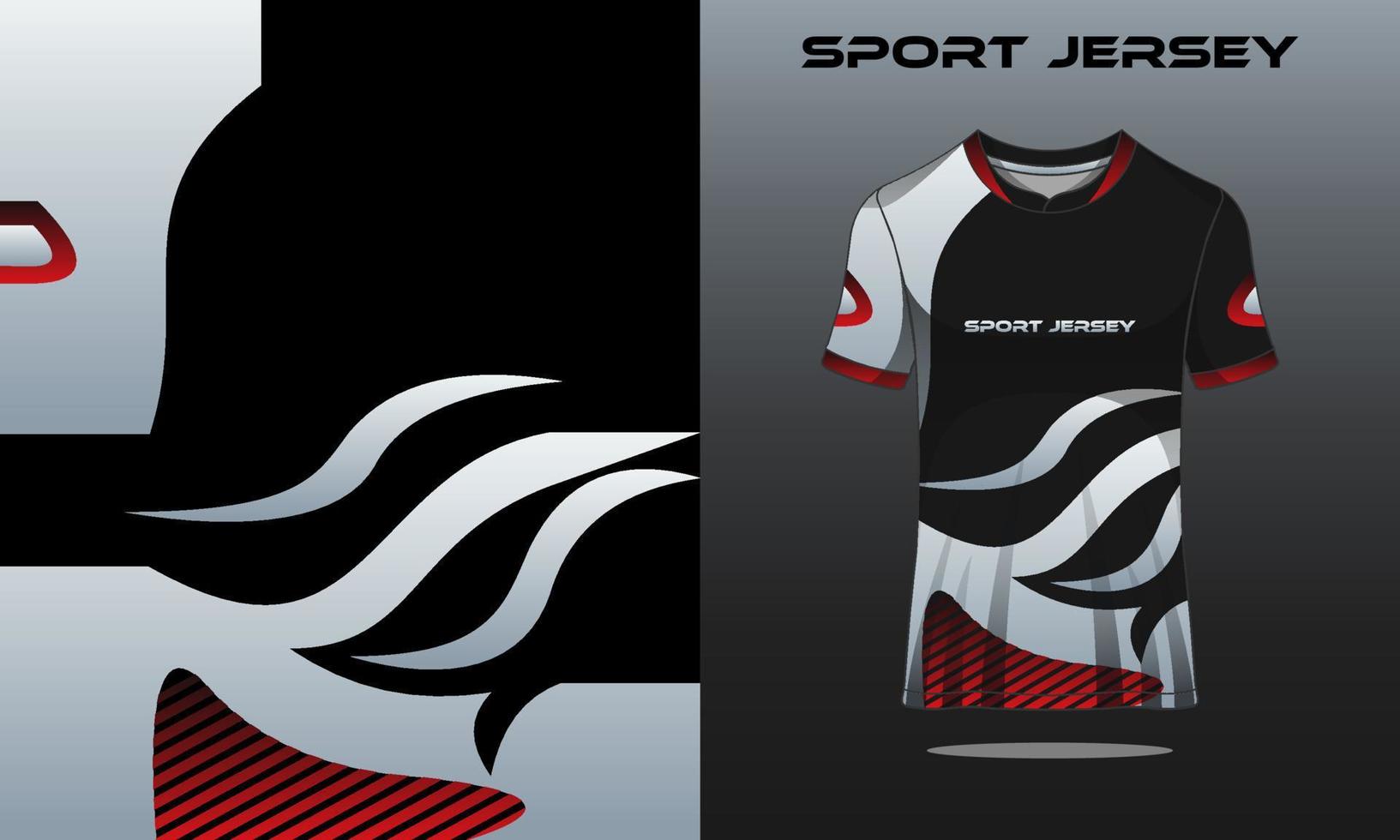 t-shirt sport- abstrac structuur voetbal ontwerp voor racing voetbal gaming motorcross gaming wielersport vector