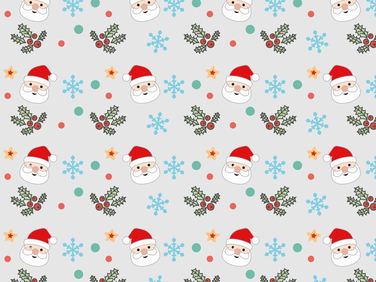 vector naadloos patroon met de kerstman claus voor Kerstmis en nieuw jaren .voor cadeaus wrap, achtergrond, kleding stof, decoratie, en enz