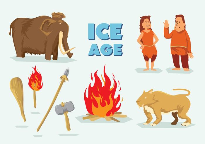 Gratis Ice Age Vector