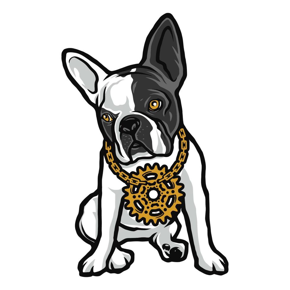 Frans bulldog t overhemd ontwerp. kan worden gebruikt voor t-shirt afdrukken, mok afdrukken, kussens, mode afdrukken ontwerp, kinderen dragen, baby douche, groet en ansichtkaart. t-shirt ontwerp vector