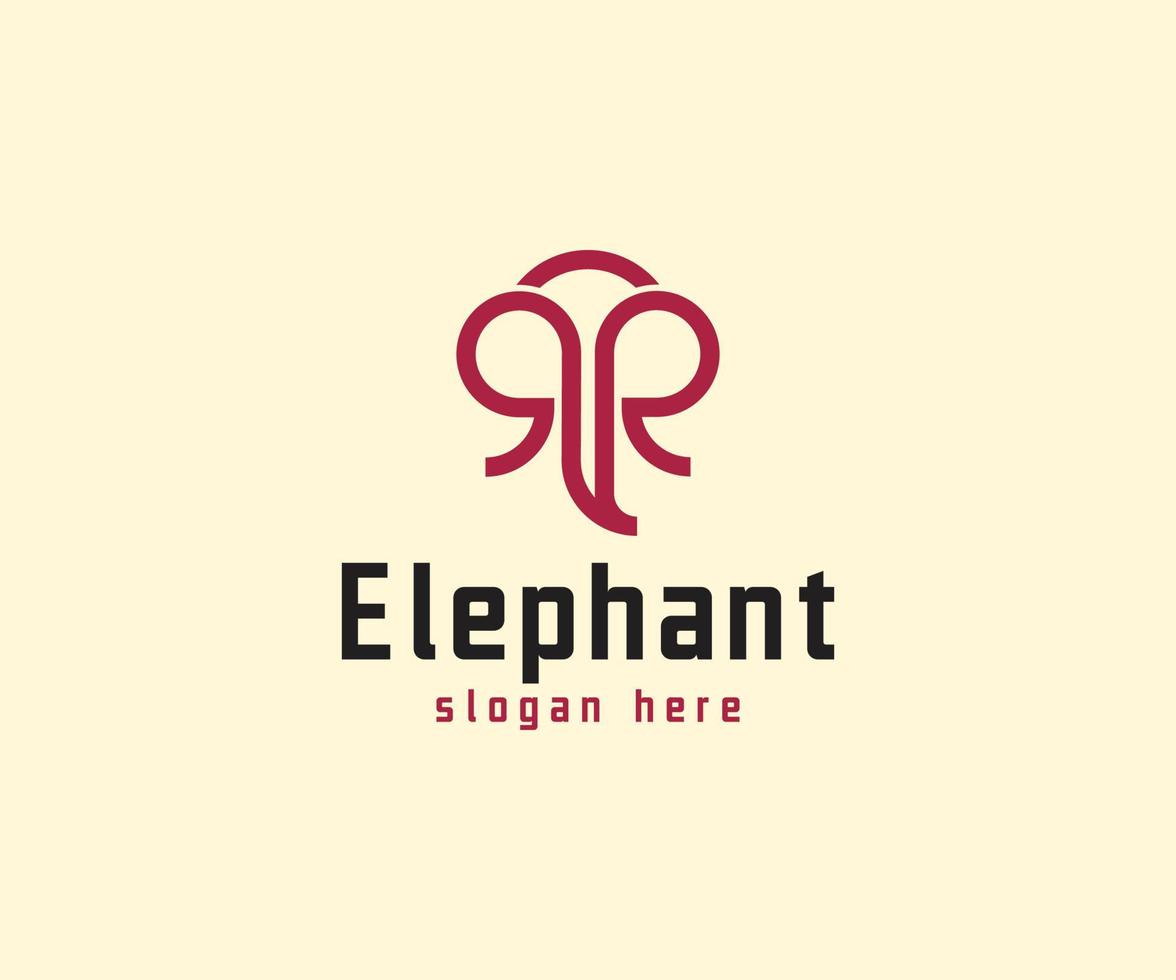 brief r olifant logo vector