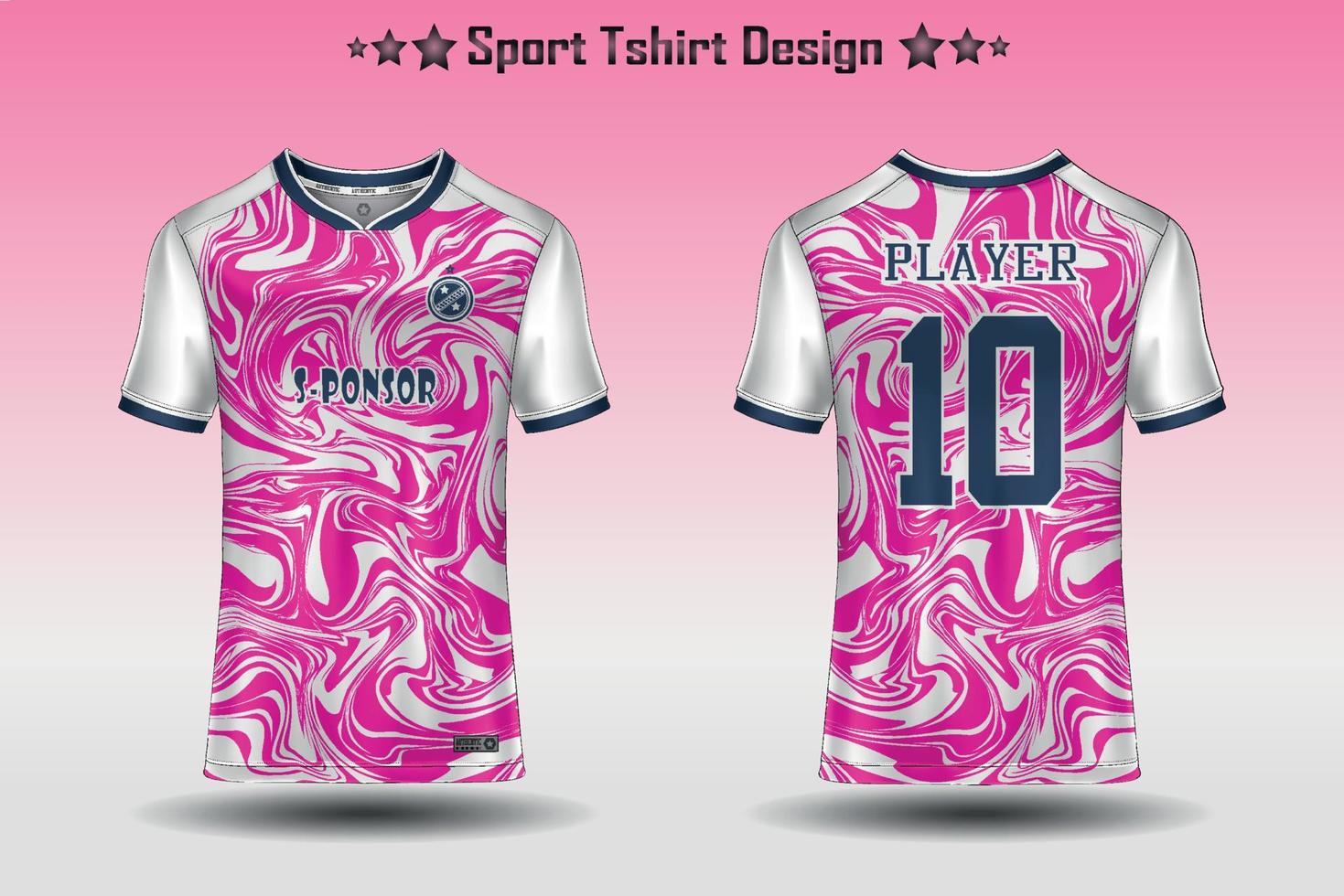 voetbal Jersey mockup Amerikaans voetbal Jersey ontwerp sublimatie sport t overhemd ontwerp verzameling voor racen, wielersport, gamen, motorcross vector