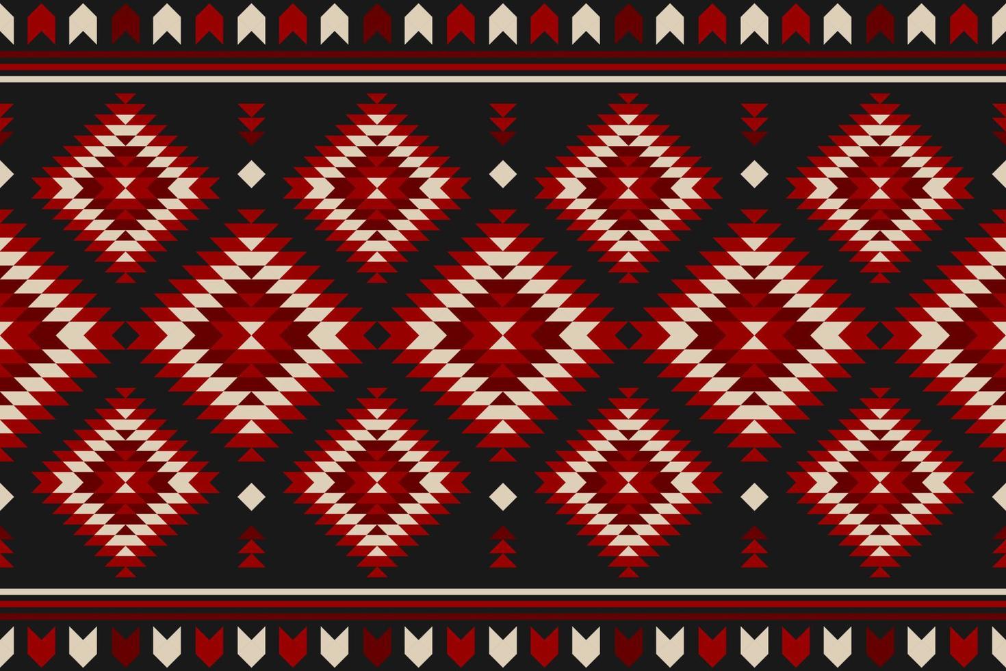 tapijt tribal patroon kunst. meetkundig etnisch naadloos patroon traditioneel. aztec etnisch ornament afdrukken. Mexicaans stijl. vector