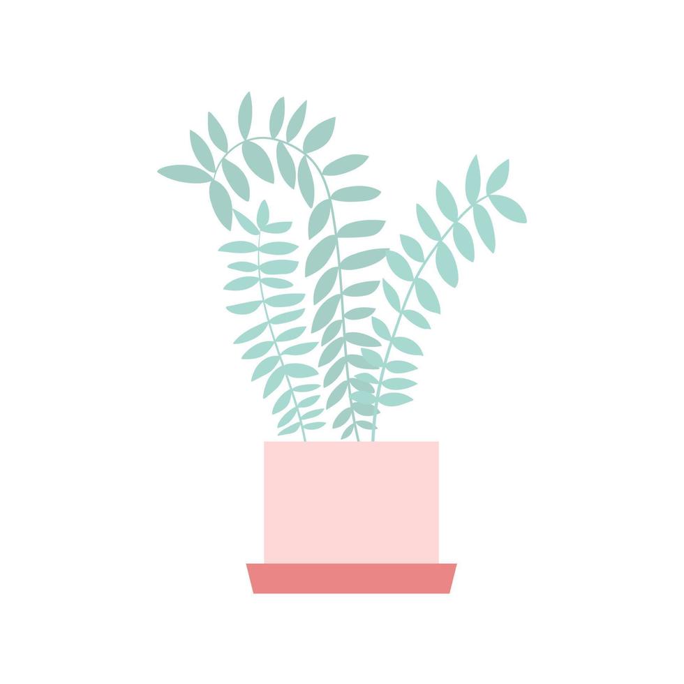 kamerplant in keramisch pot vector illustratie