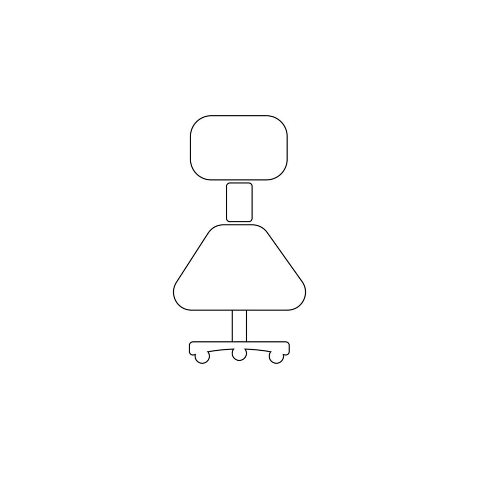 stoel icoon illustratie vector