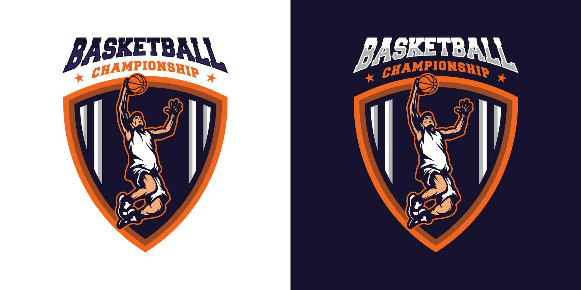 basketbal logo vector