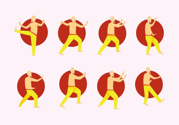 Gratis Tai Chi Guru vector