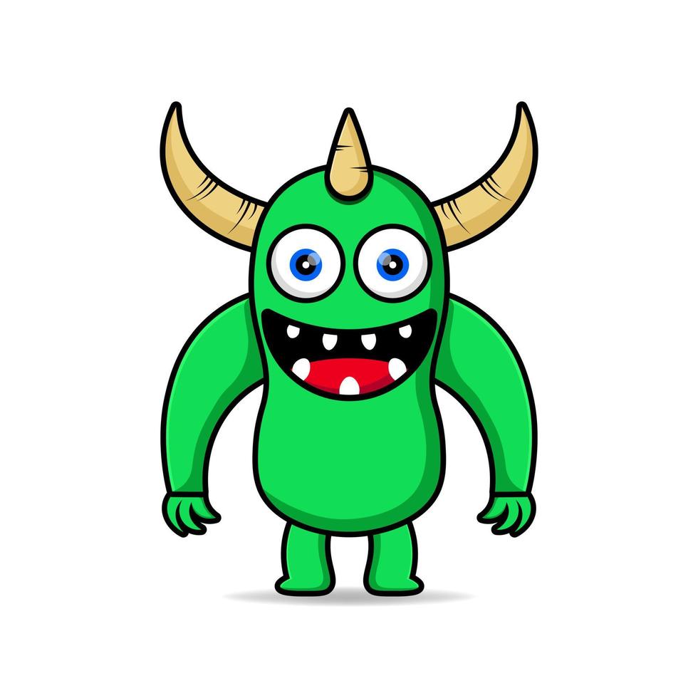 vector monsters ontwerp mascotte kawaii