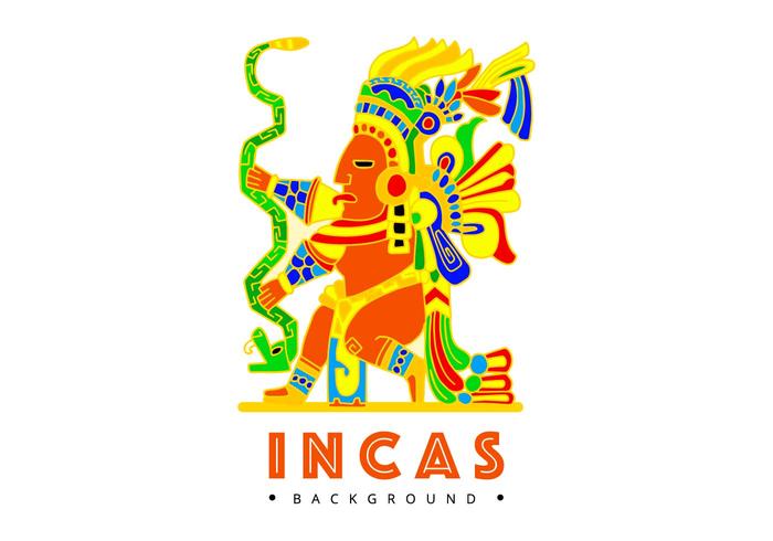 Gratis Inca Achtergrond vector