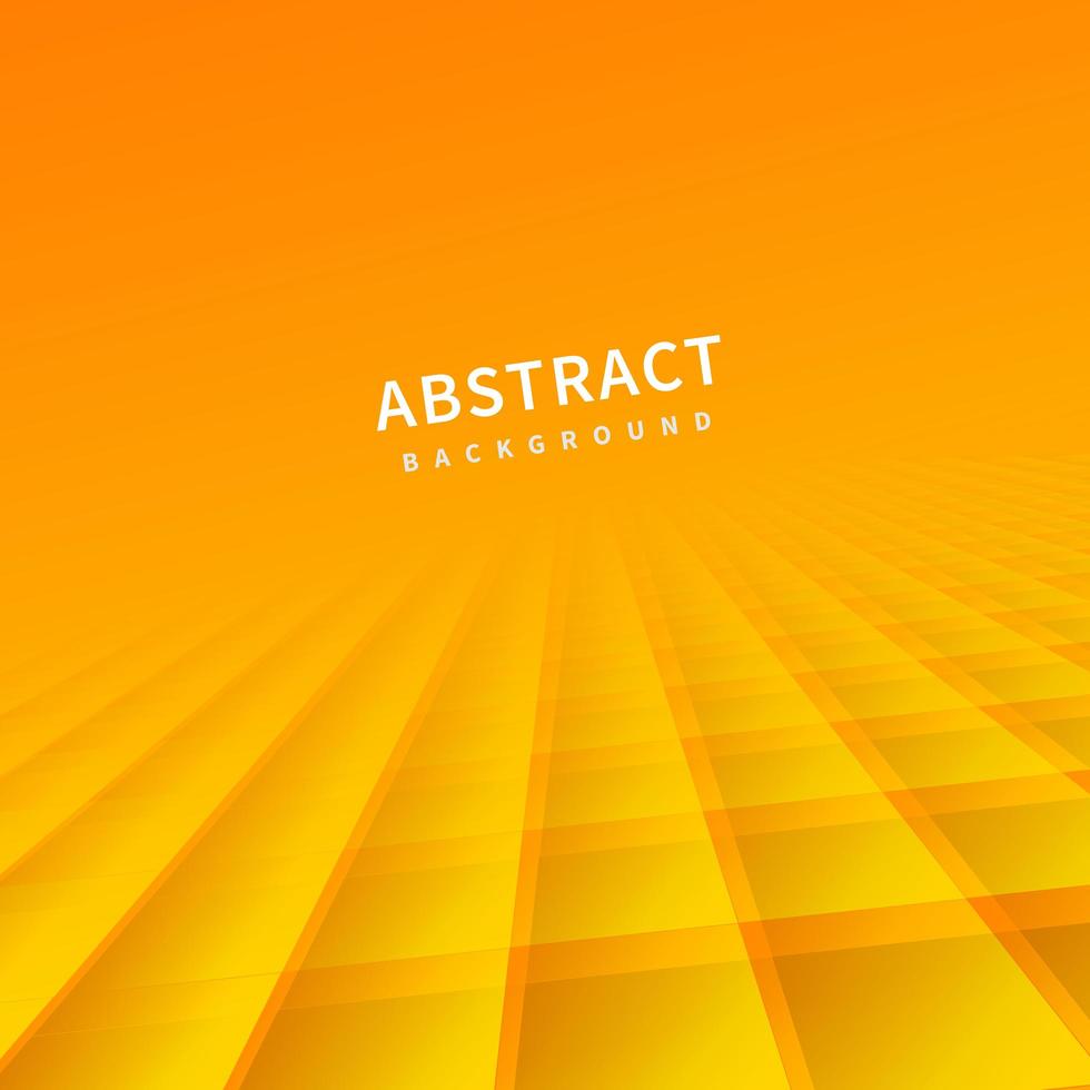 abstracte, oranje vierkanten patroon achtergrond vector