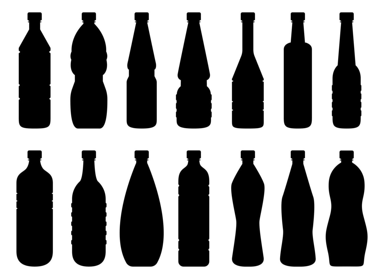 plastic fles clip art vector ontwerp illustratie geïsoleerd Aan wit achtergrond