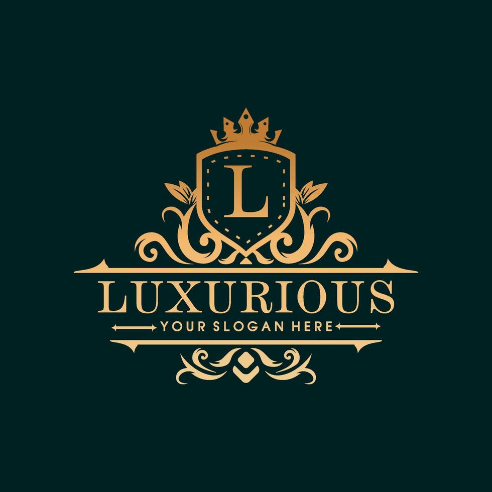 premie luxueus vector logo