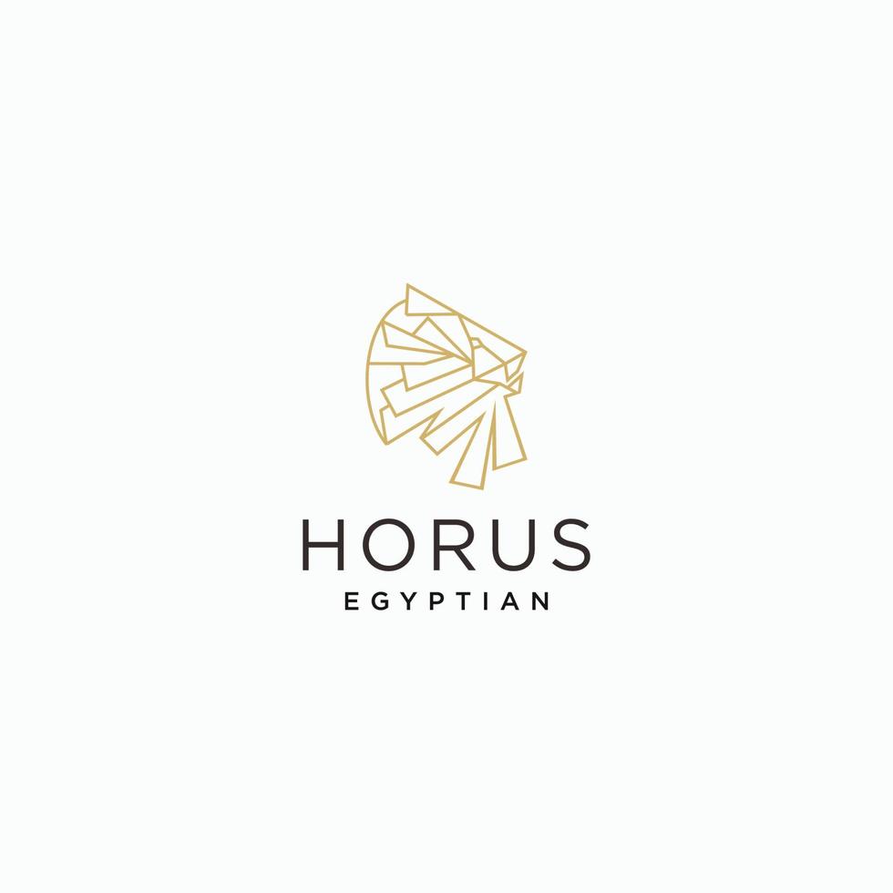 horus logo icoon vector beeld