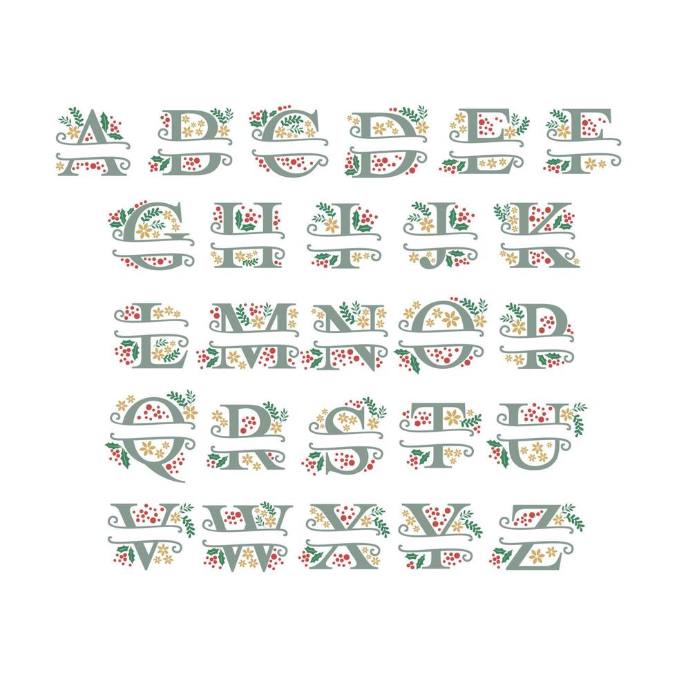 alfabet vector ontwerp