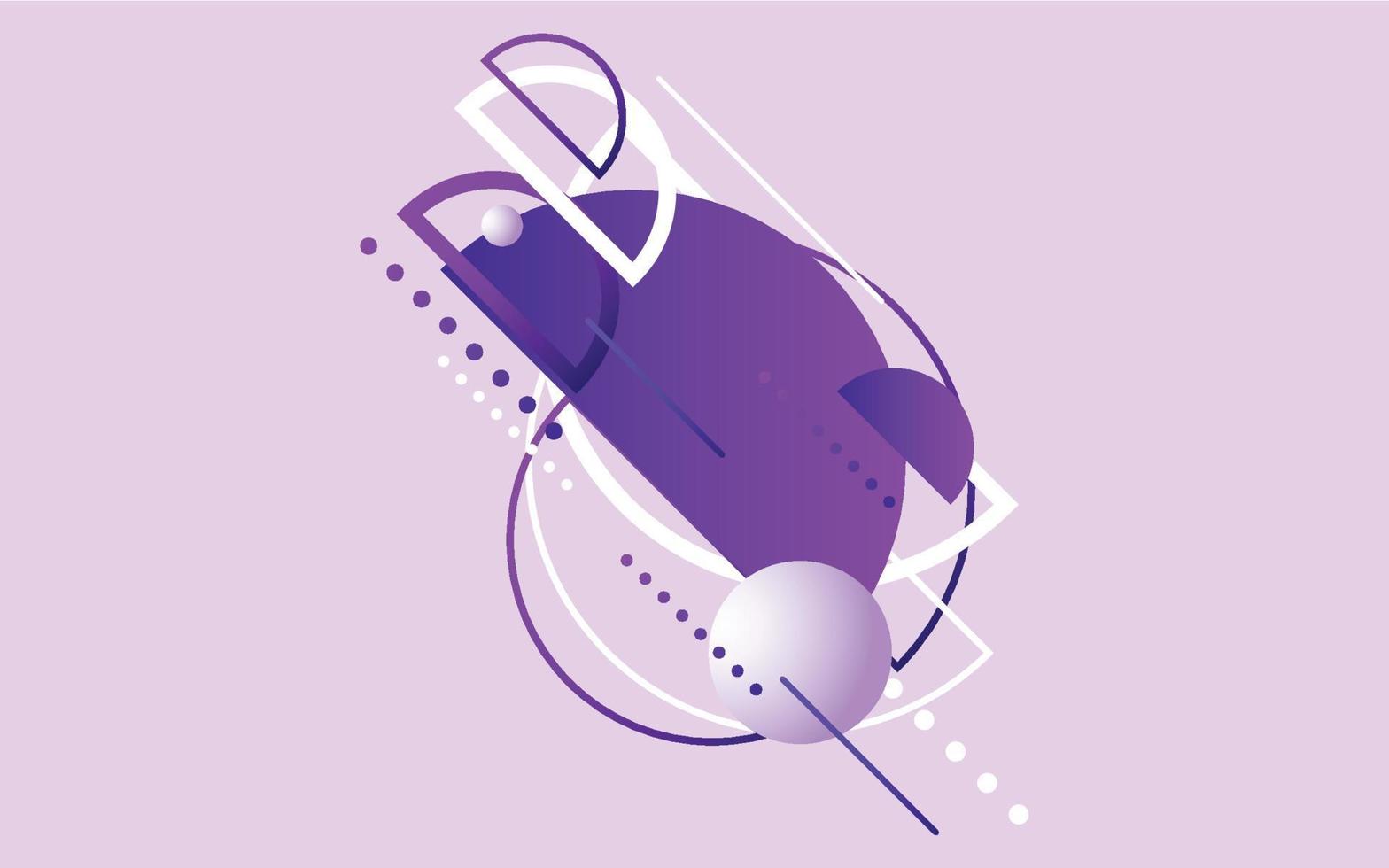 modern Purper achtergrond ontwerp elementen creatief sjabloon. vector illustratie