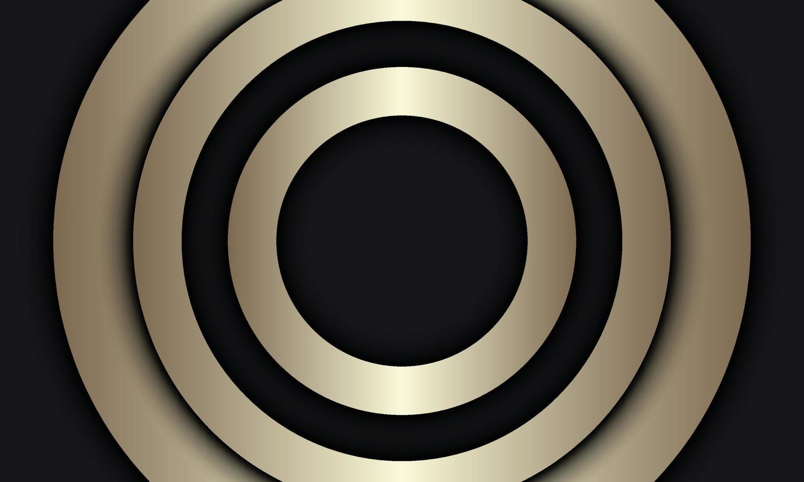 gouden cirkel achtergrond vector