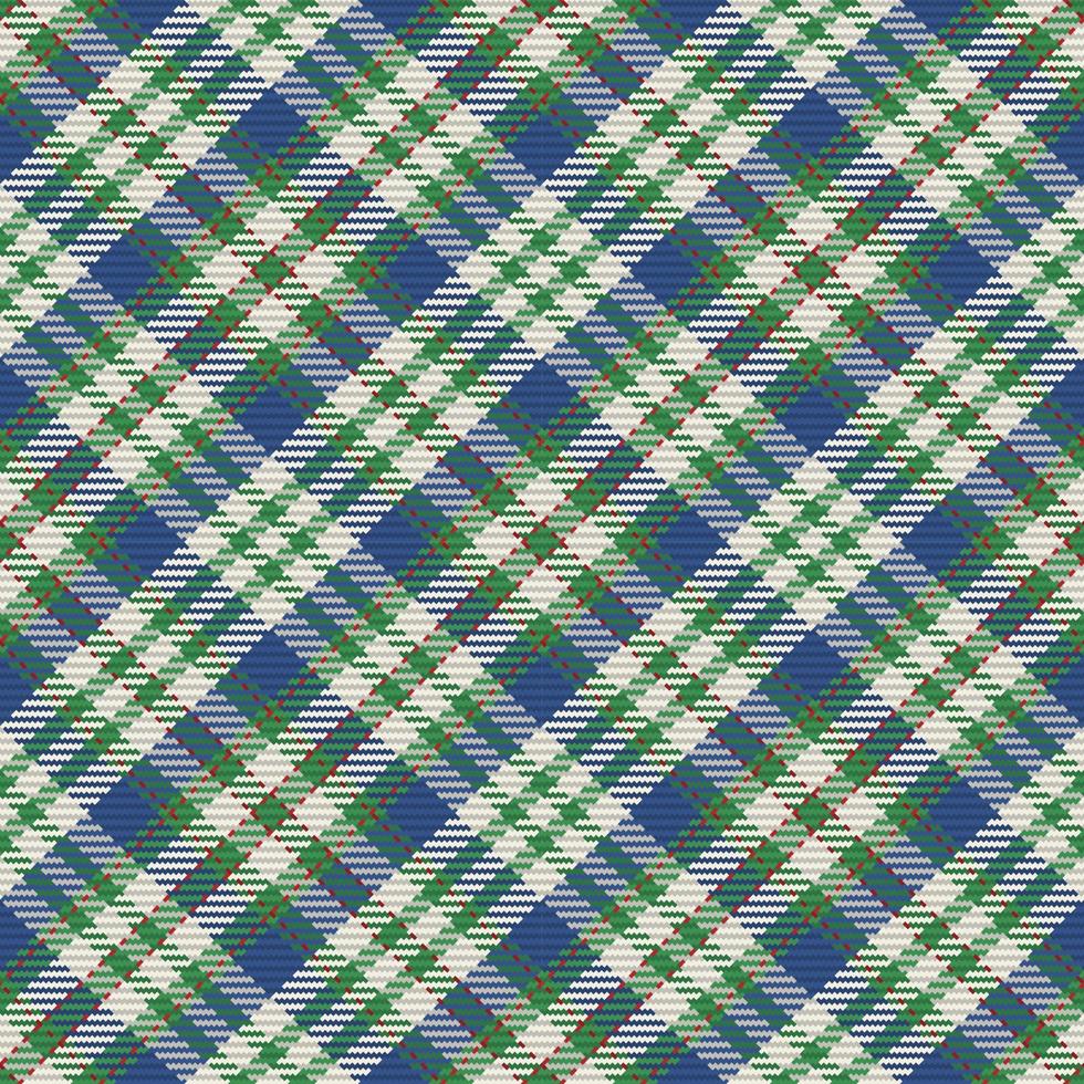 plaid patroon naadloos Schotse ruit controleren plaid voor rok, tafelkleed, deken, dekbed omslag, of andere modern textiel vector