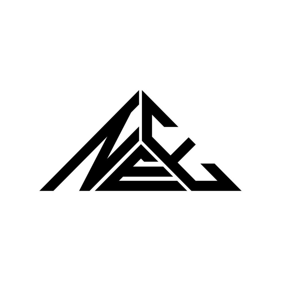 geboren brief logo creatief ontwerp met vector grafisch, geboren gemakkelijk en modern logo in driehoek vorm geven aan.