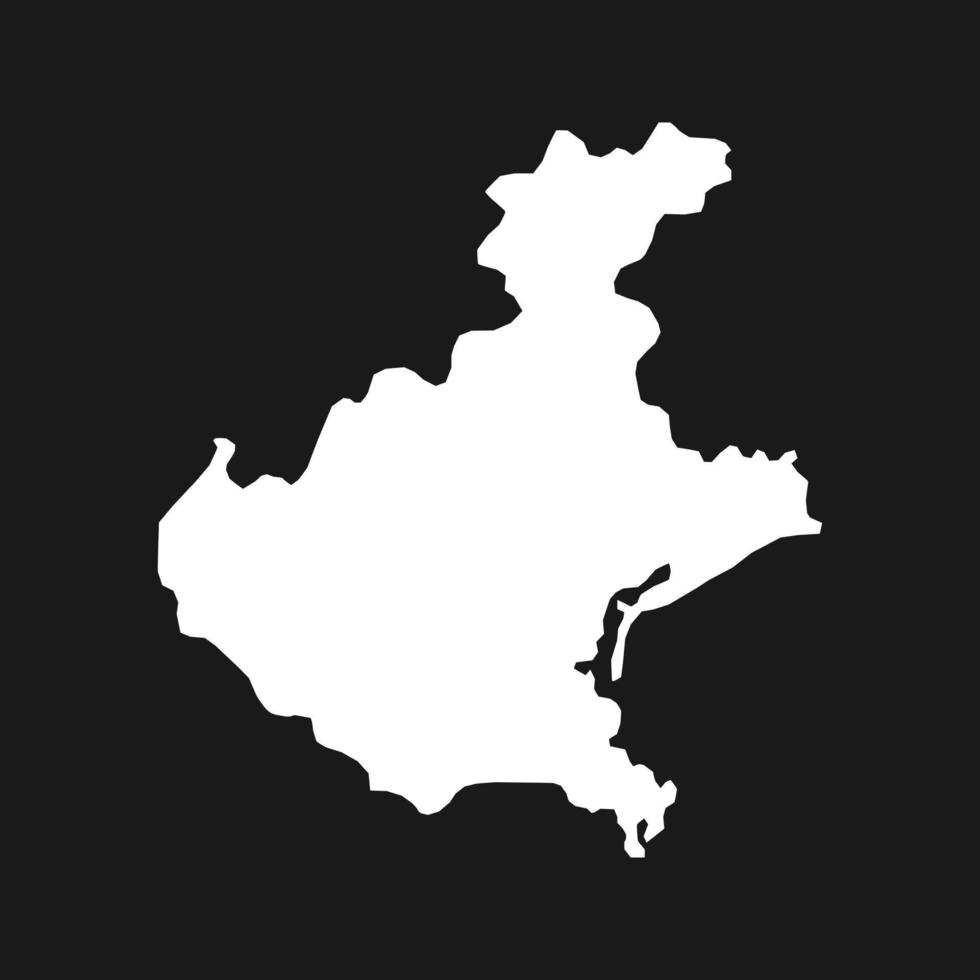 veneto kaart. regio van Italië. vector illustratie.