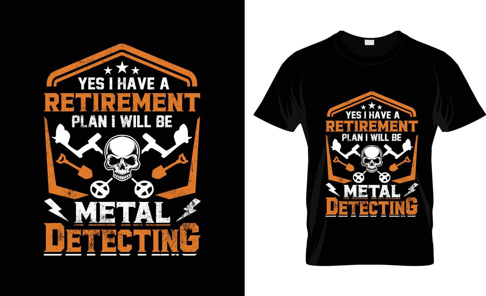 metaal detector t-shirt ontwerp, metaal detector t-shirt leuze en kleding ontwerp, metaal detector typografie, metaal detector vector, metaal detector illustratie vector