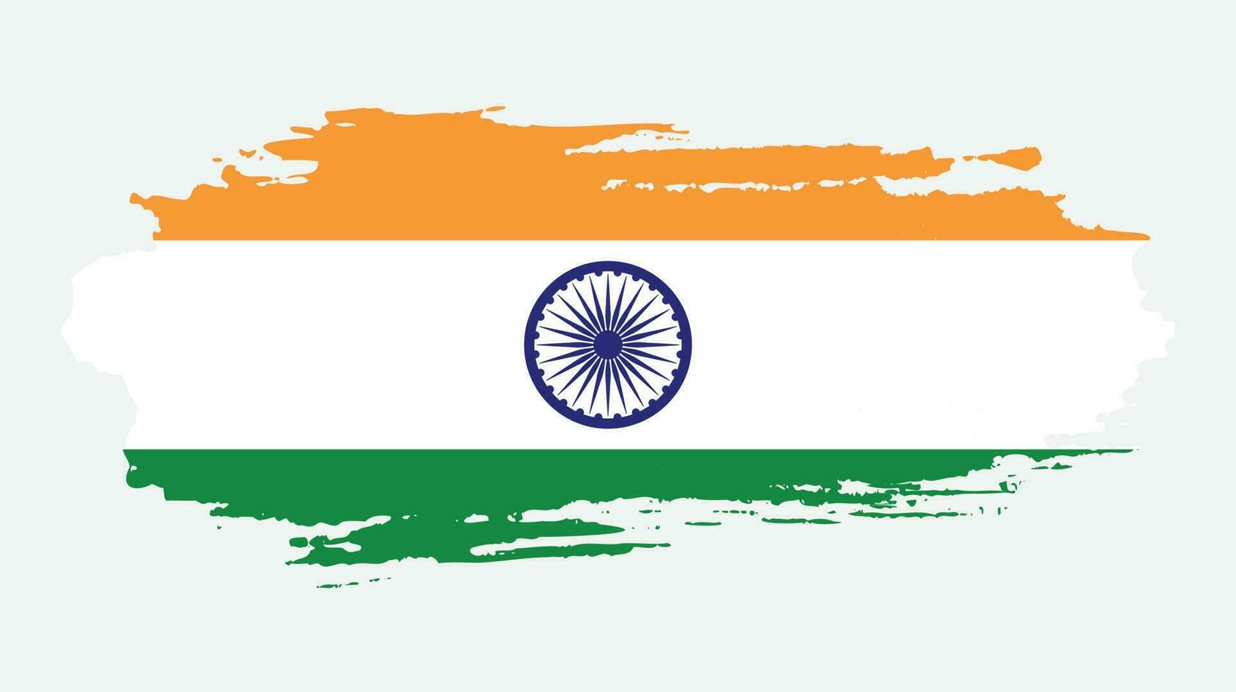 nieuw wijnoogst Indisch grunge vlag vector