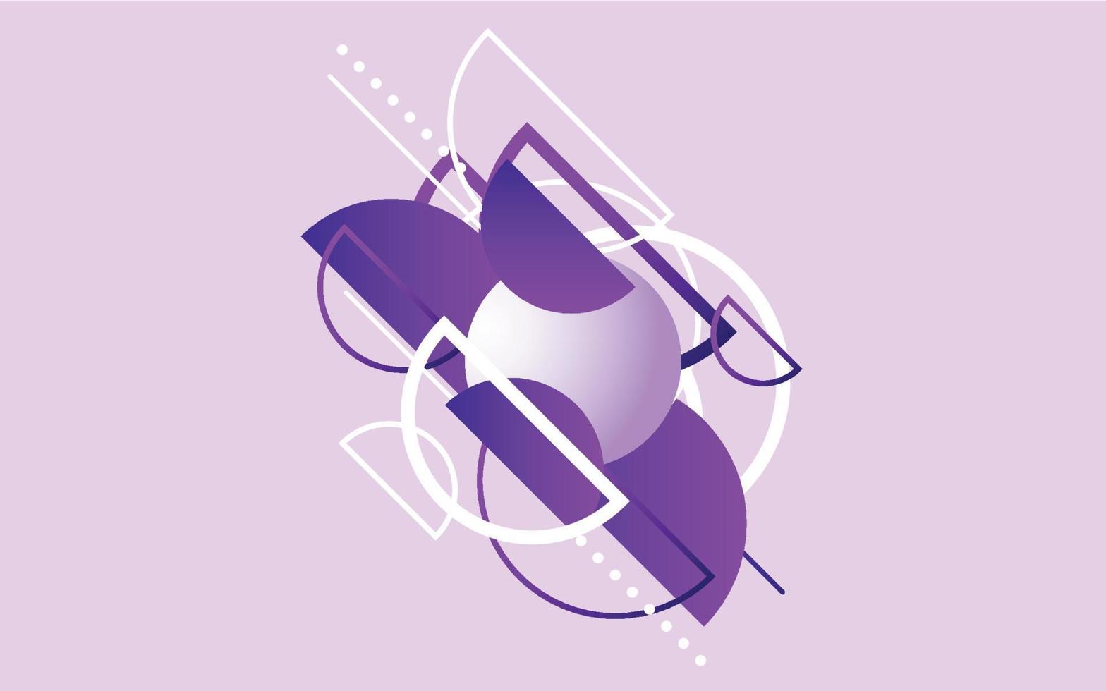 modern Purper achtergrond ontwerp elementen creatief sjabloon. vector illustratie