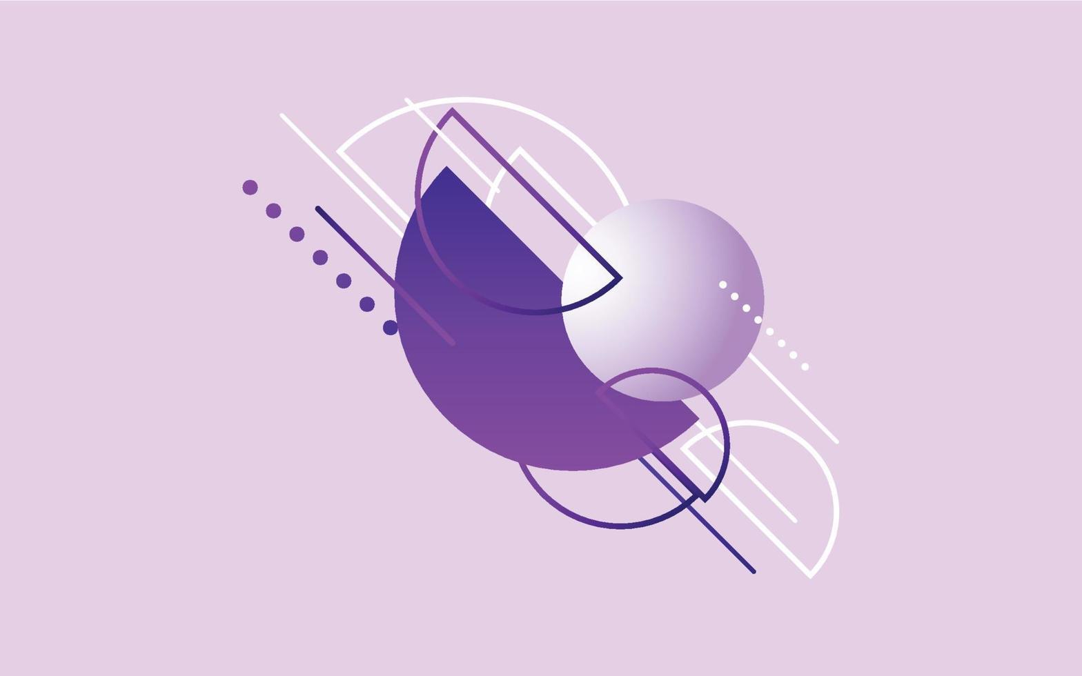 modern Purper achtergrond ontwerp elementen creatief sjabloon. vector illustratie