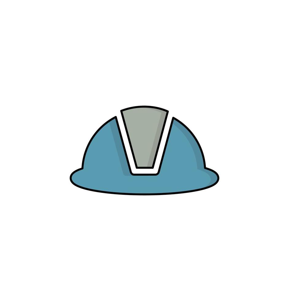 veiligheid helm icoon vector illustratie