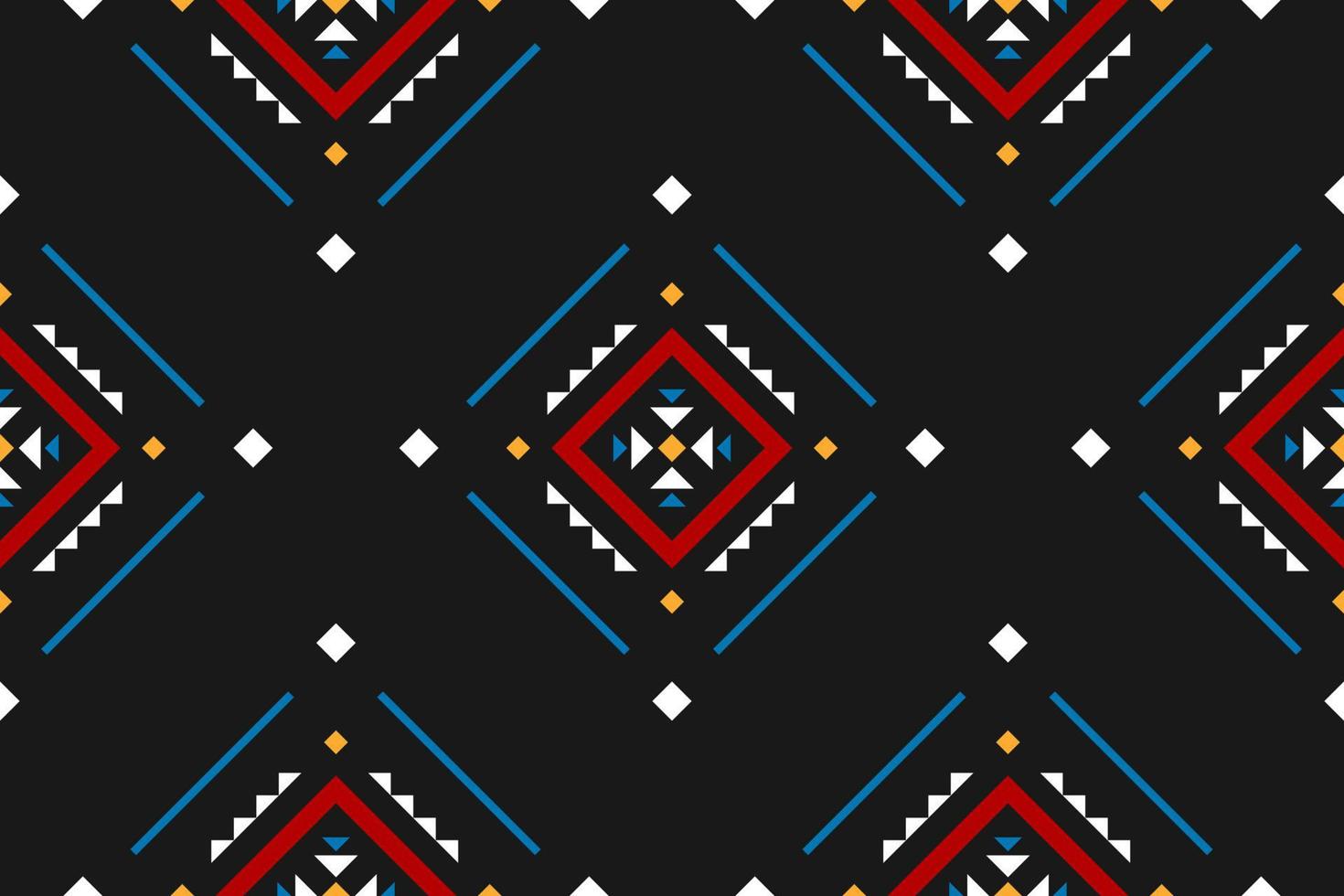 kleding stof tribal patroon stijl. meetkundig etnisch naadloos patroon traditioneel. aztec etnisch ornament afdrukken. vector