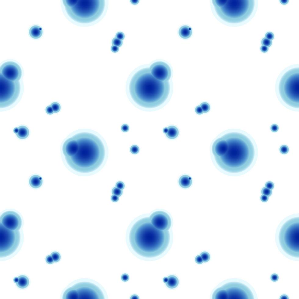 blauw moleculen patroon vector