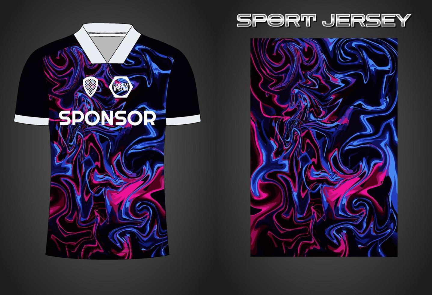 voetbal Jersey sport overhemd ontwerp sjabloon vector