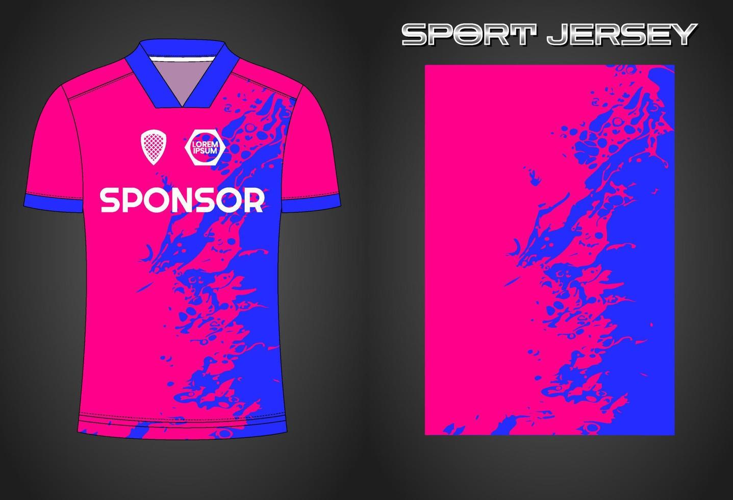 voetbal Jersey sport overhemd ontwerp sjabloon vector