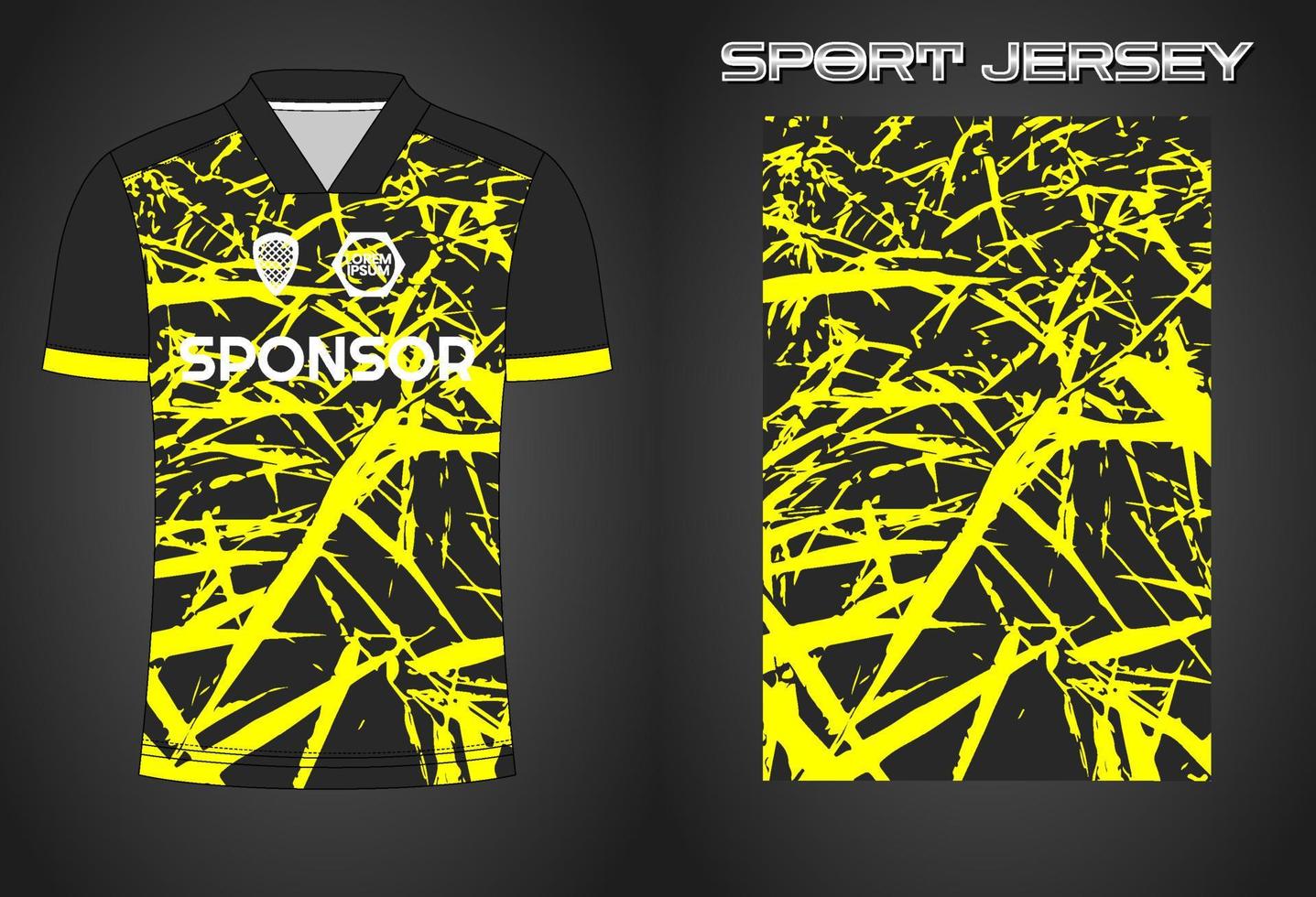 voetbal Jersey sport overhemd ontwerp sjabloon vector