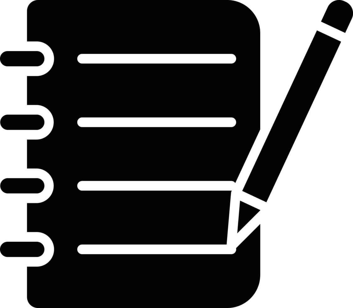 notebook-pictogramstijl vector