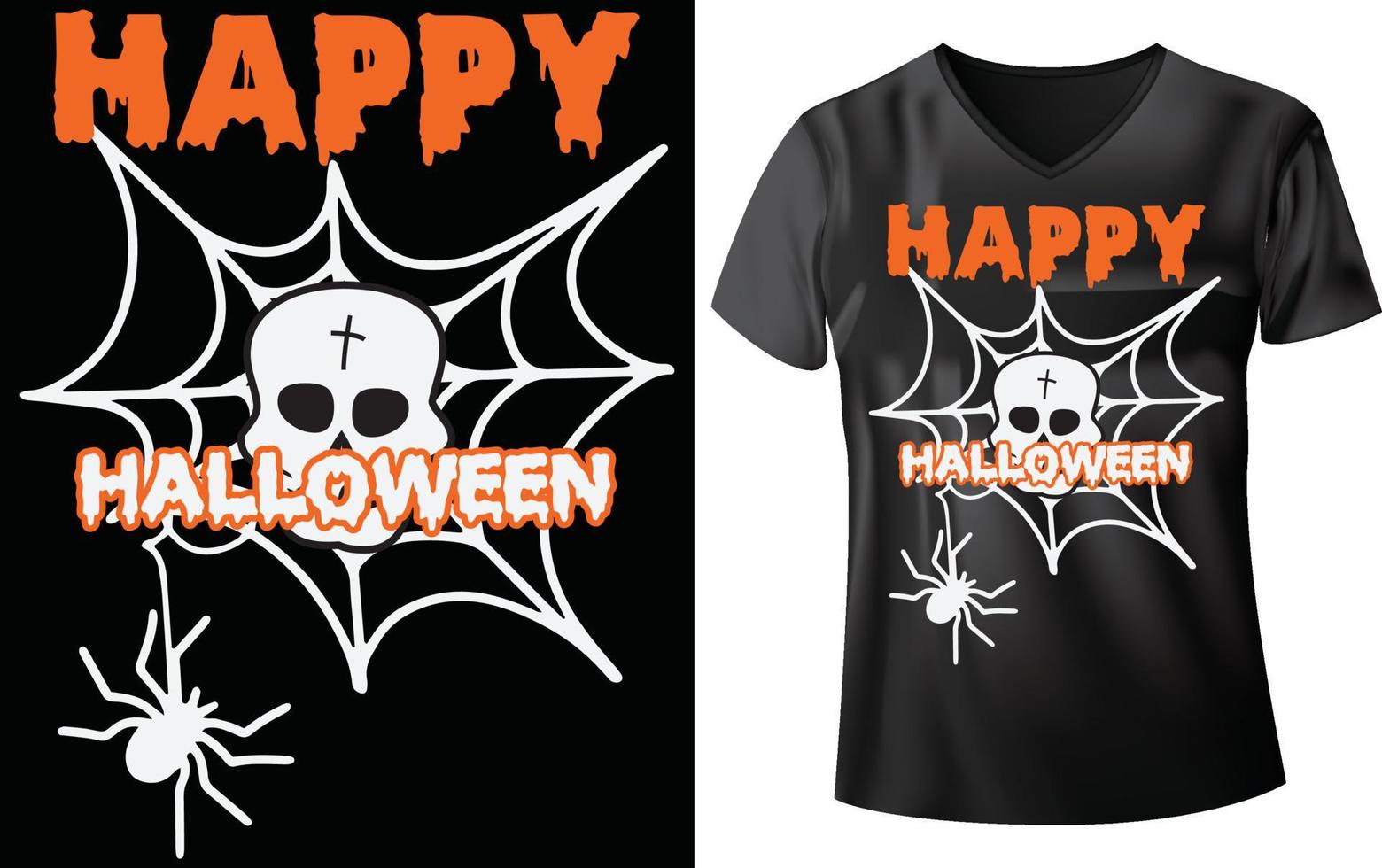 halloween t-shirt ontwerp vector