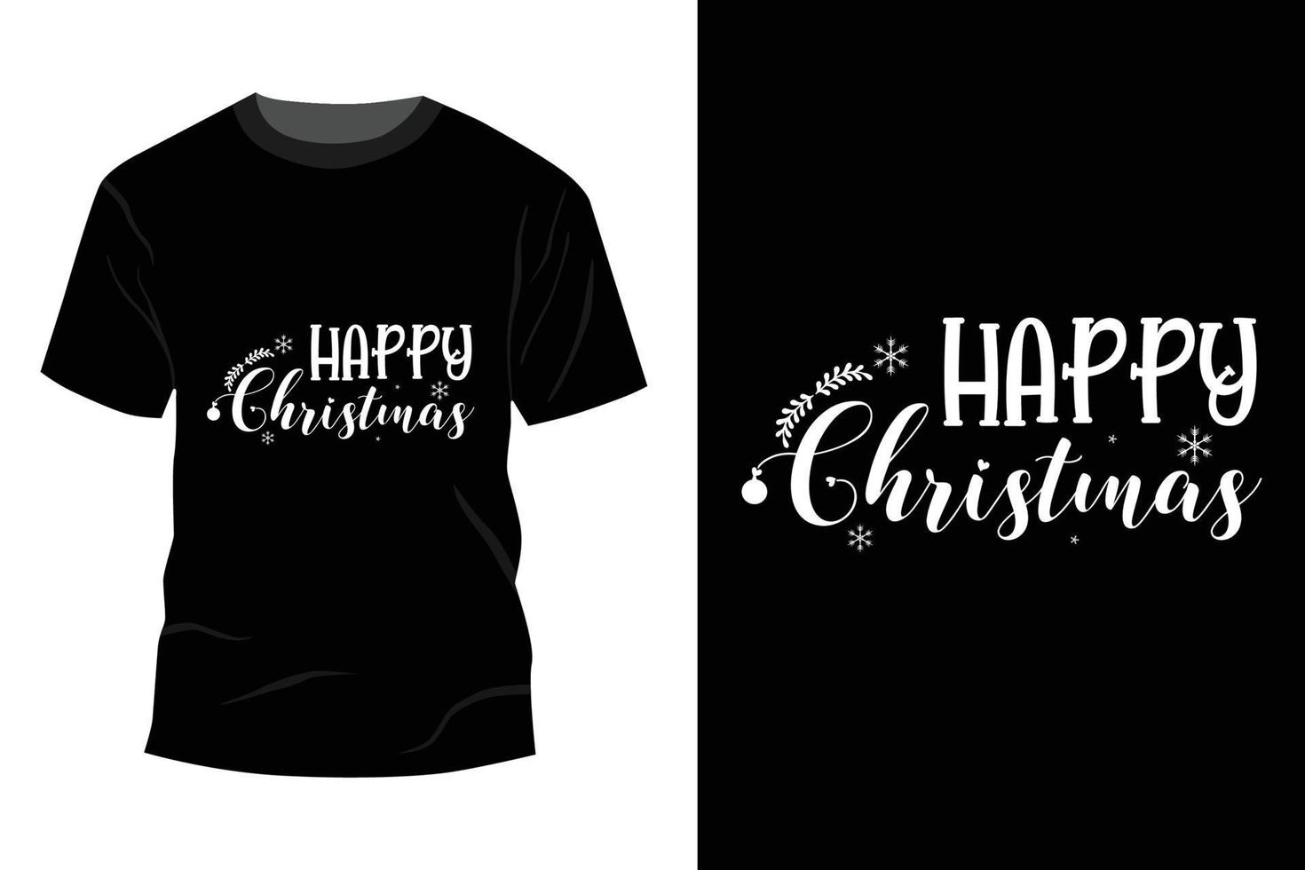 kerst t-shirt ontwerp vector