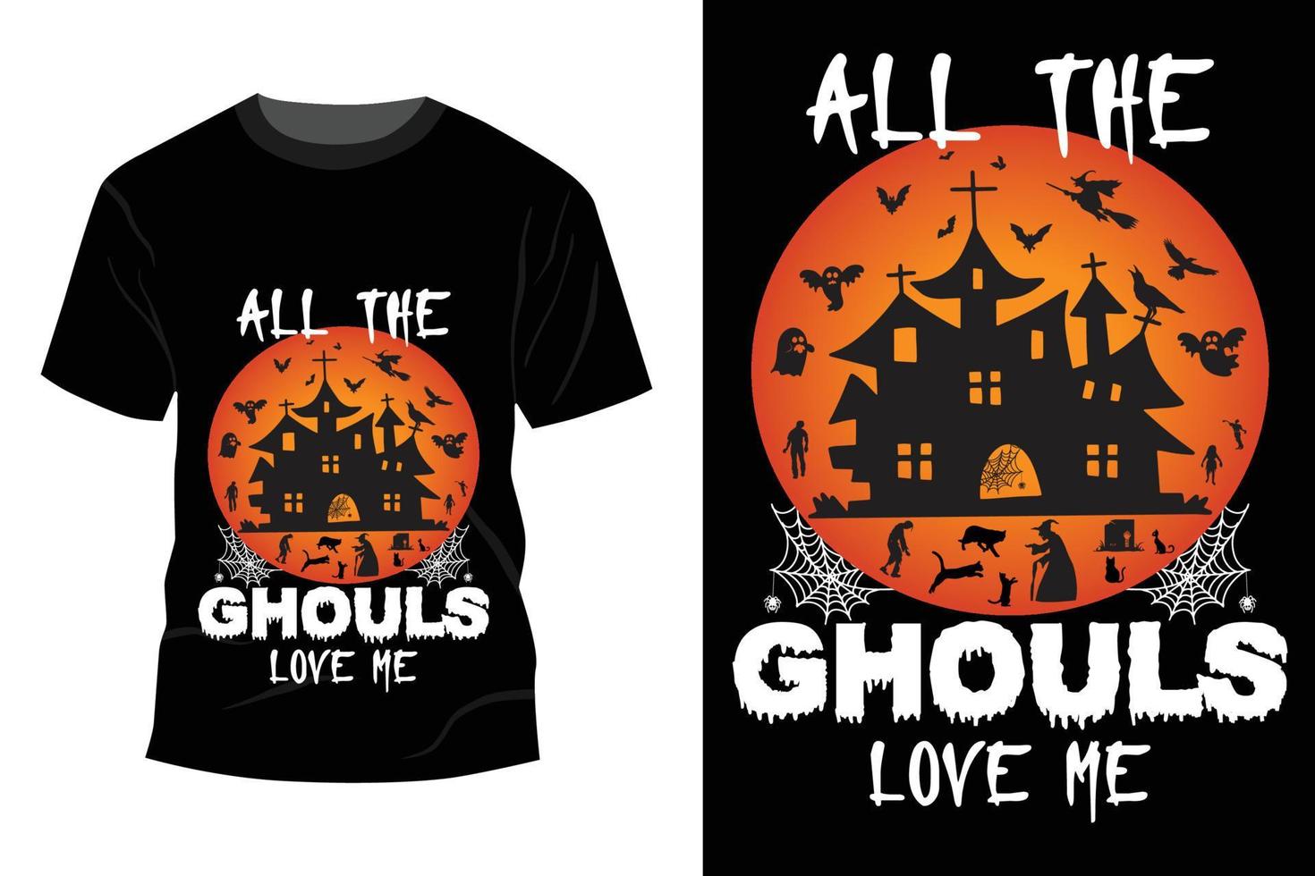 halloween t-shirt ontwerp vector