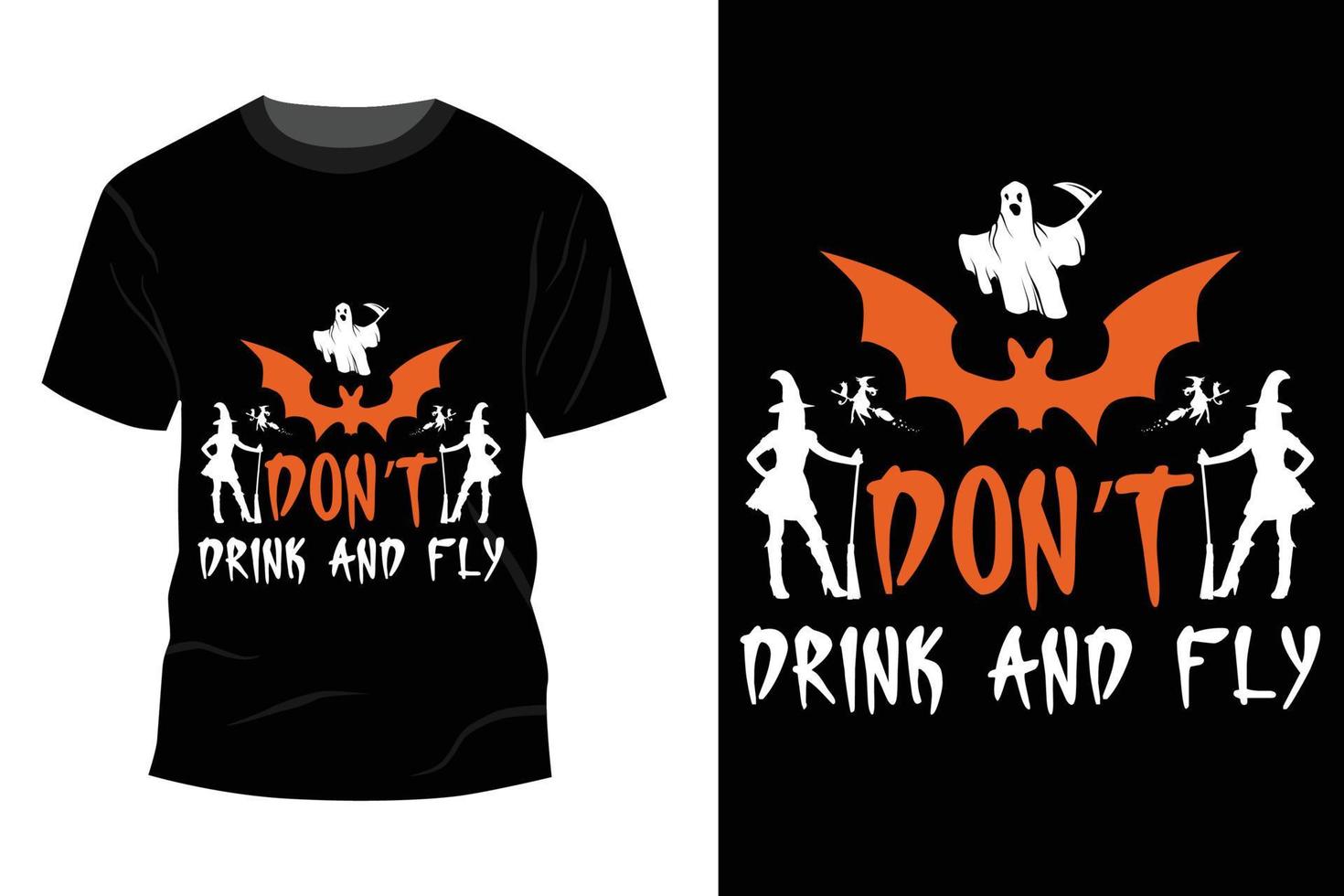 halloween t-shirt ontwerp vector