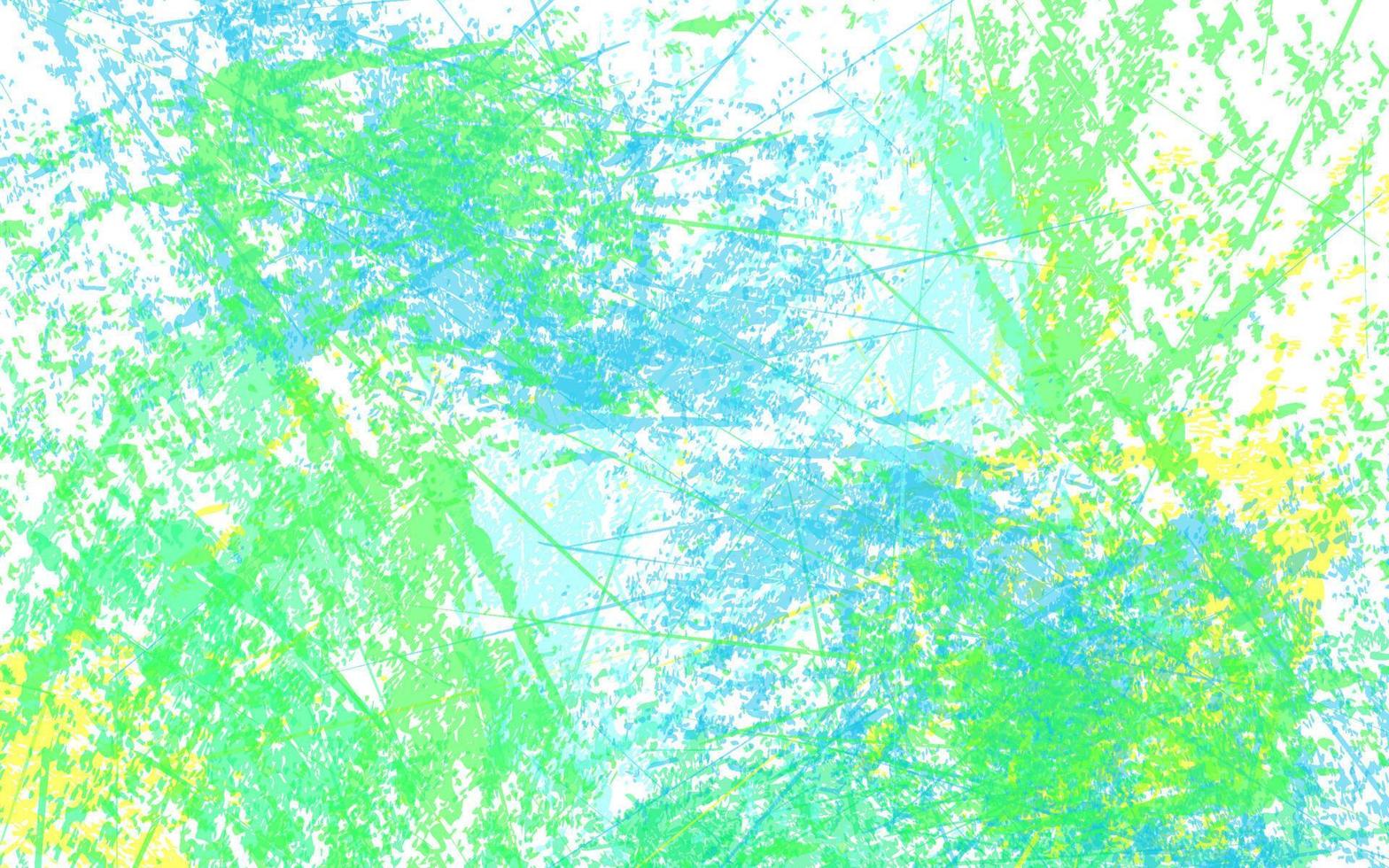 abstract grunge structuur plons verf wit en groen achtergrond vector