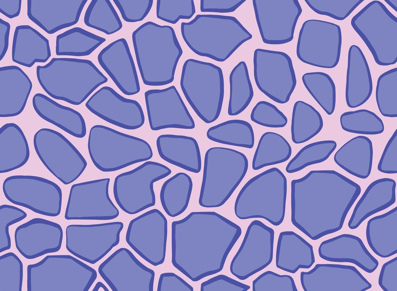 abstract herhalen meetkundig achtergrond met chaotisch textuur. onregelmatig blokken patroon. naadloos bestrating steen mozaïek- maaswerk. vector illustratie