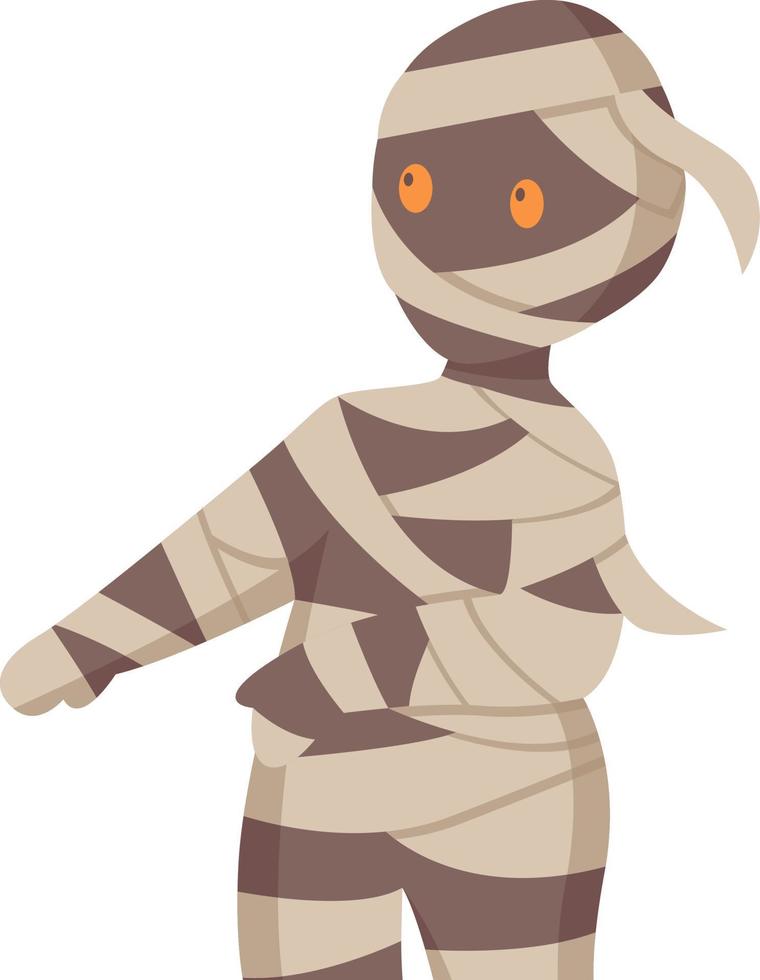 halloween mama karakter ontwerp illustratie vector