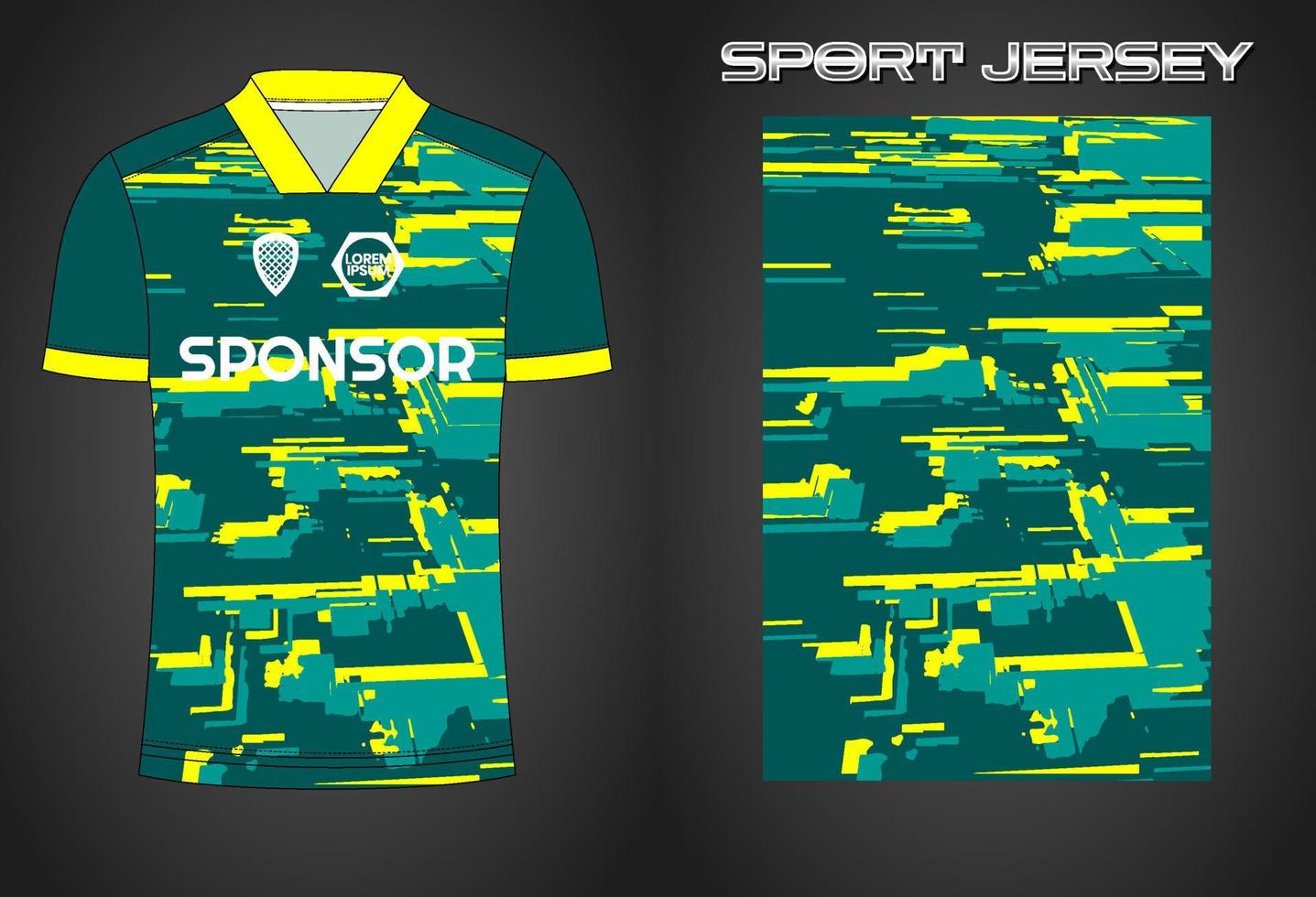 voetbal Jersey sport overhemd ontwerp sjabloon vector