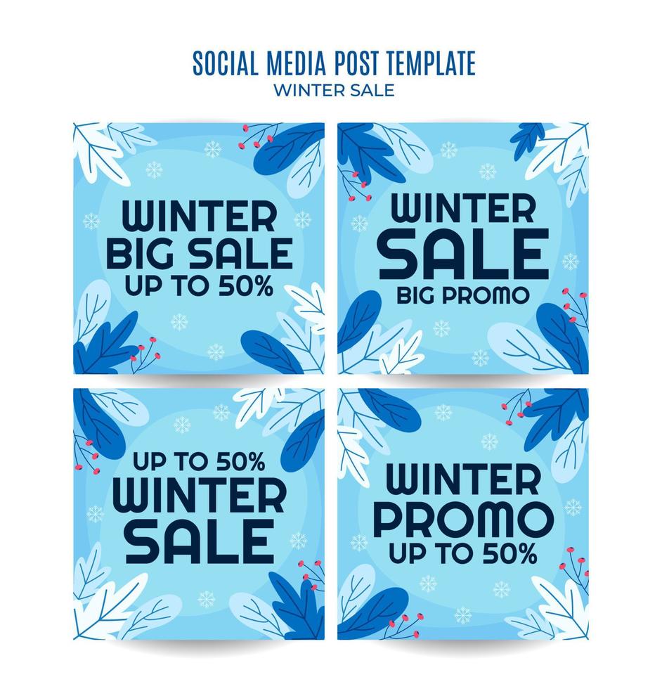 winter ontwerp voor reclame, spandoeken, folders en flyers vector