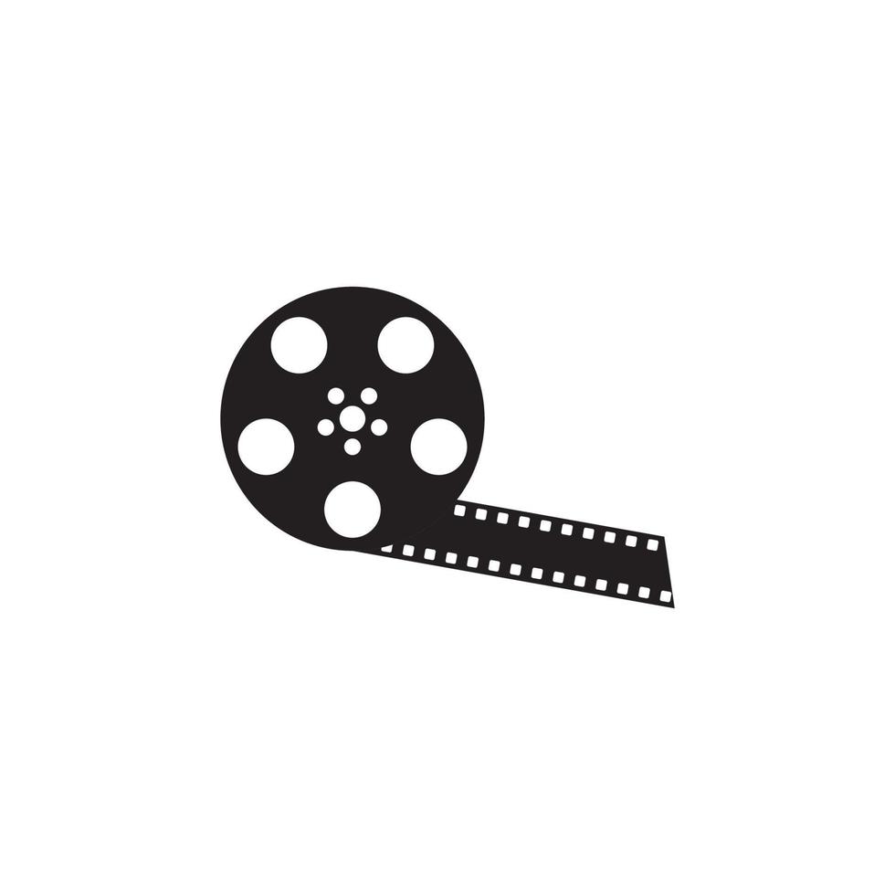 abstracte film pictogram vectorillustratie vector