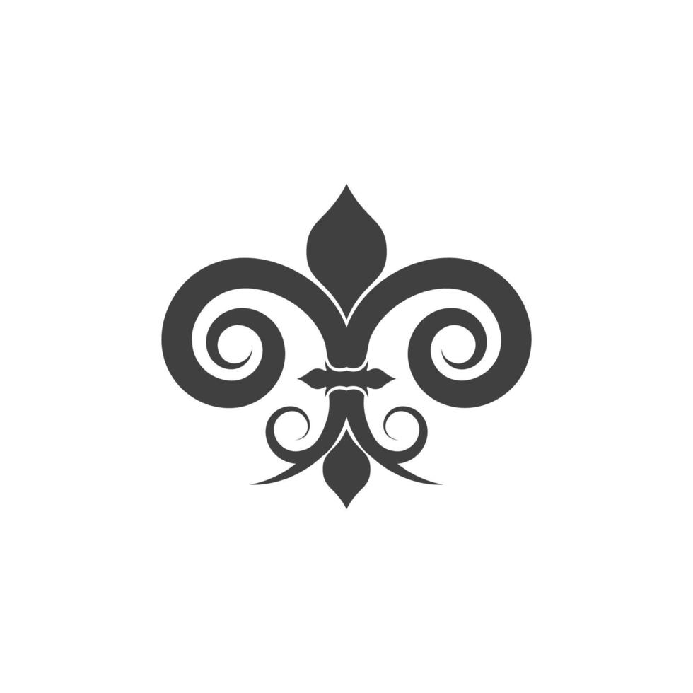 fleur de lis vector pictogram ontwerp